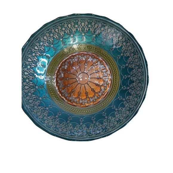 Colorful Decorative Turkish Bowl - Picture 2 of 5